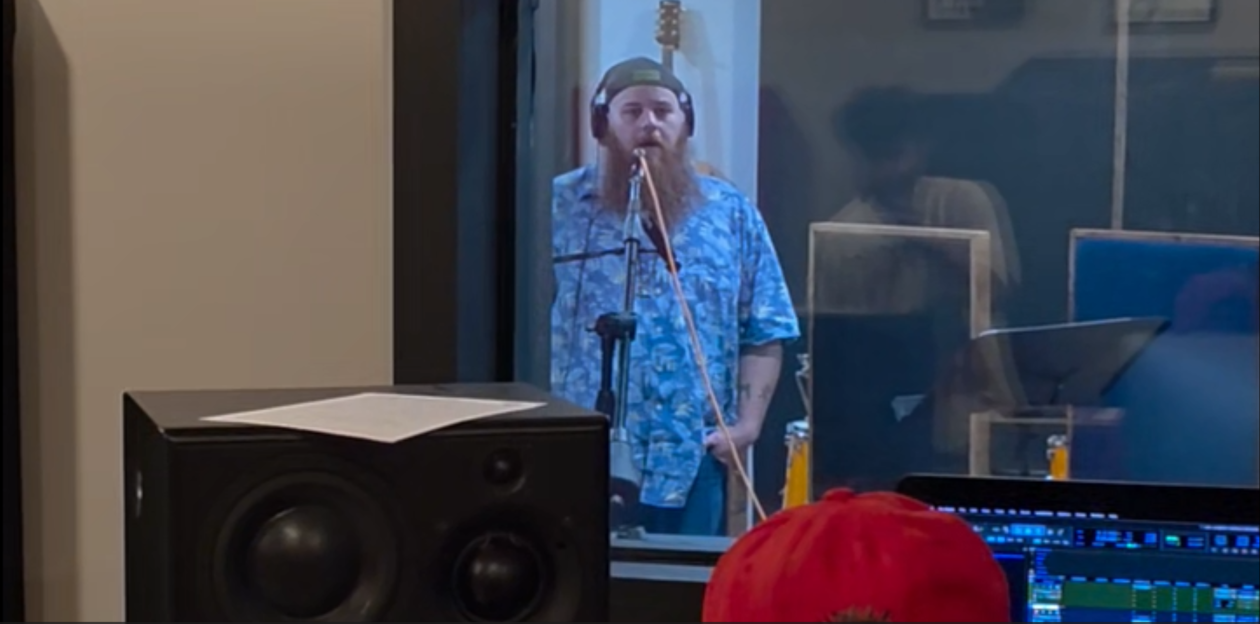 Aubrey in the Studio